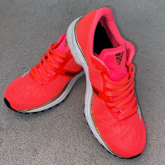 Adidas adios 5 Hot Coral Pink Reflective Sneakers - Picture 2 of 16